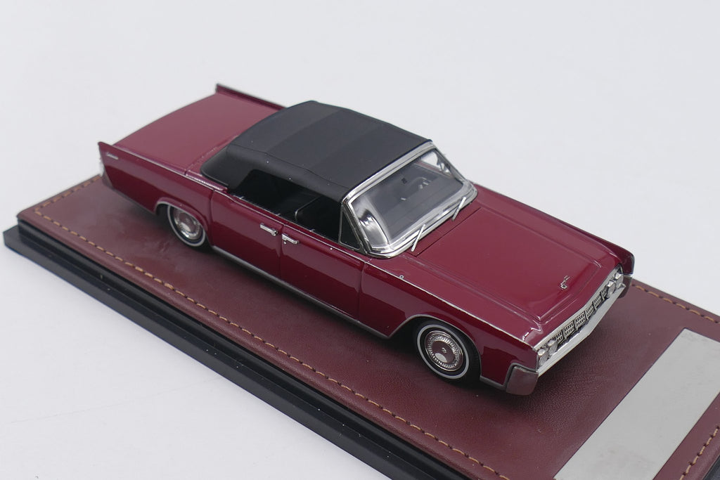 1964 Lincoln Continental Convertible Closed roof – Fiesta Red 1:43
