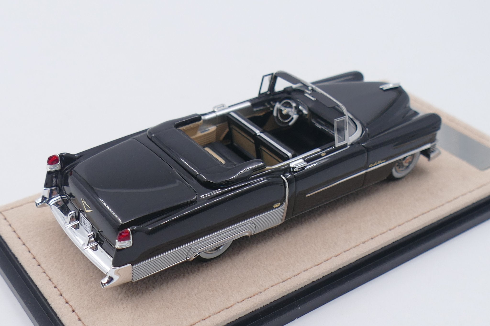 1954 Cadillac Eldorado Convertible Open roof – Black 1:43