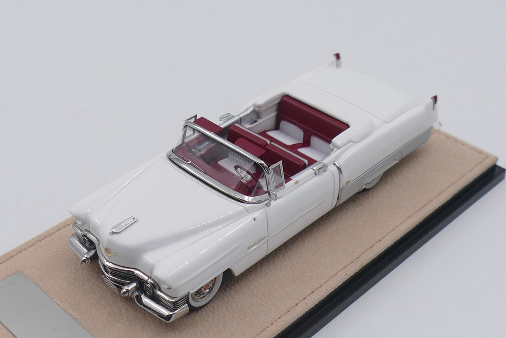 1954 Cadillac Eldorado Convertible Open roof – White 1:43