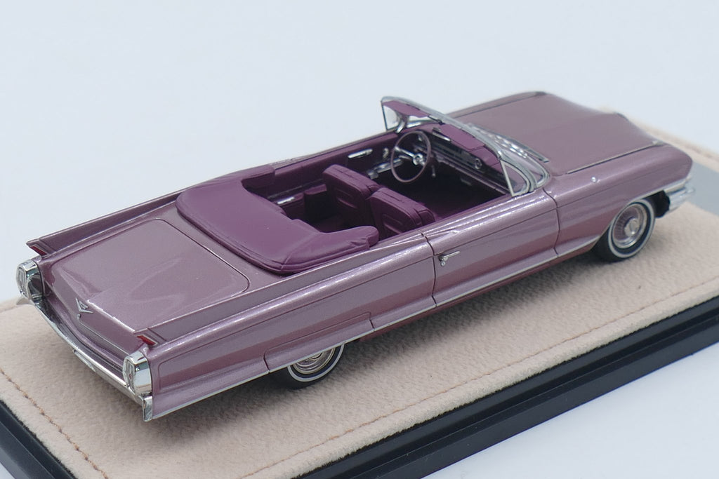 1962 Cadillac 62 Cabriolet open version – Heather poly 1:43