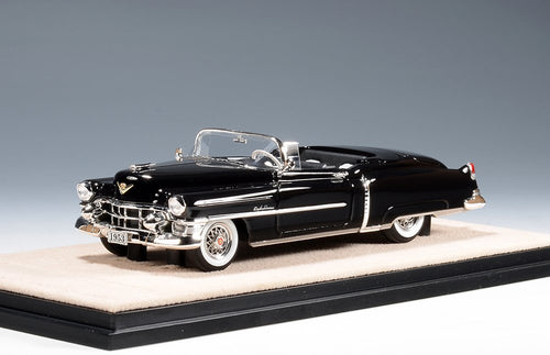 1953 Cadillac Eldorado Convertible Open roof – Black 1:43