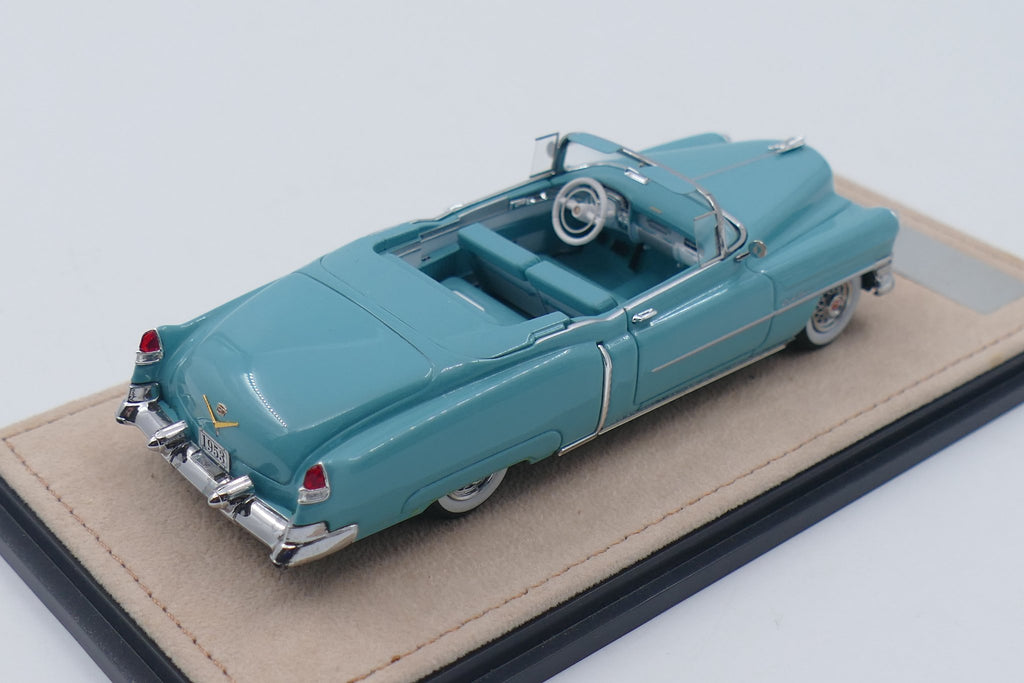 1953 Cadillac Eldorado Convertible Open roof – Pastoral Blue 1:43