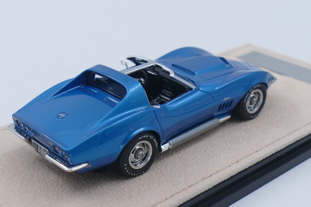 1969 Chevrolet Corvette L88 Coupe T Roof – Lemans Blue Metallic 1:43