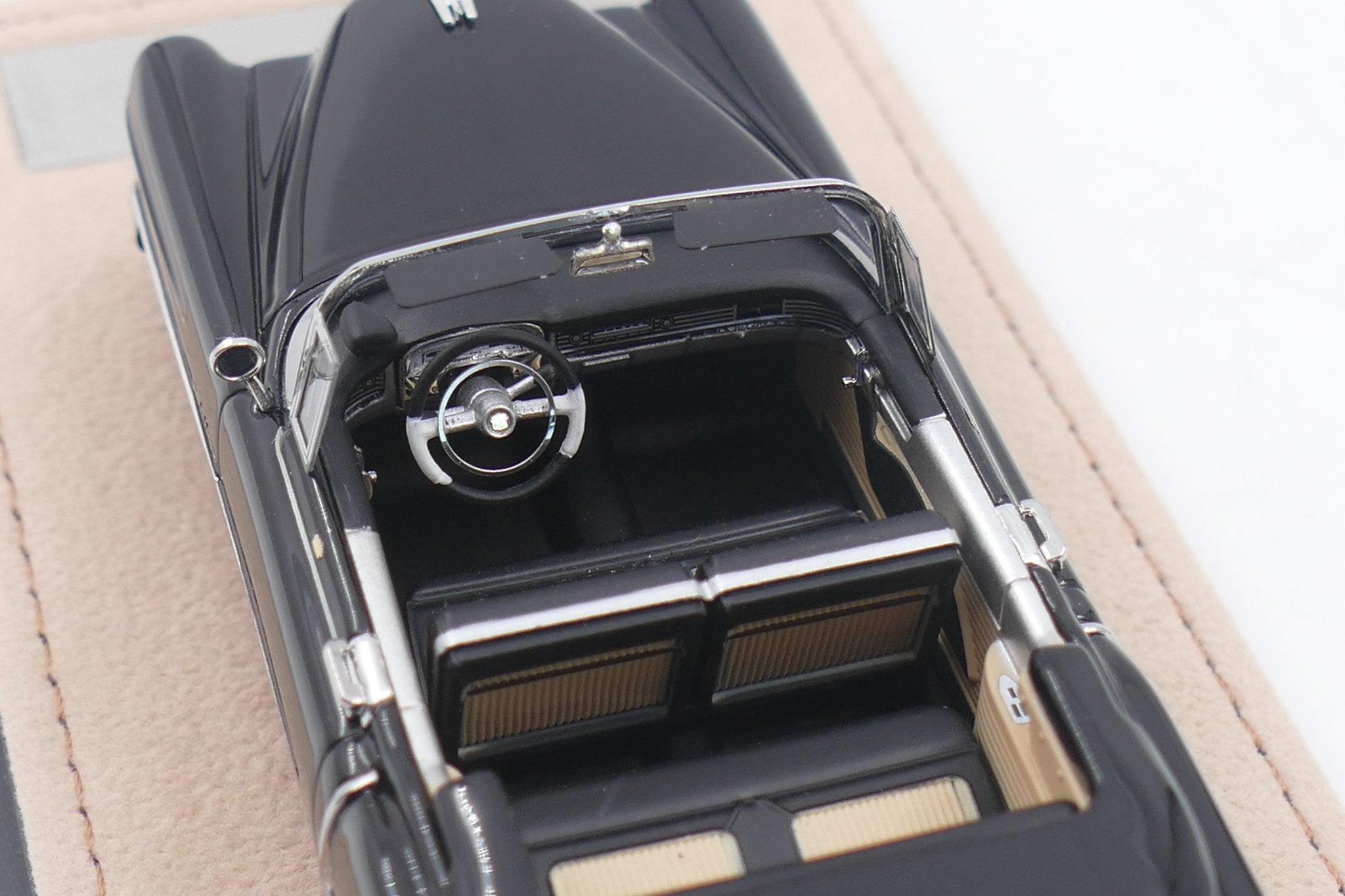 1954 Cadillac Eldorado Convertible Open roof – Black 1:43