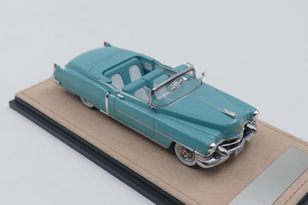 1953 Cadillac Eldorado Convertible Open roof – Pastoral Blue 1:43