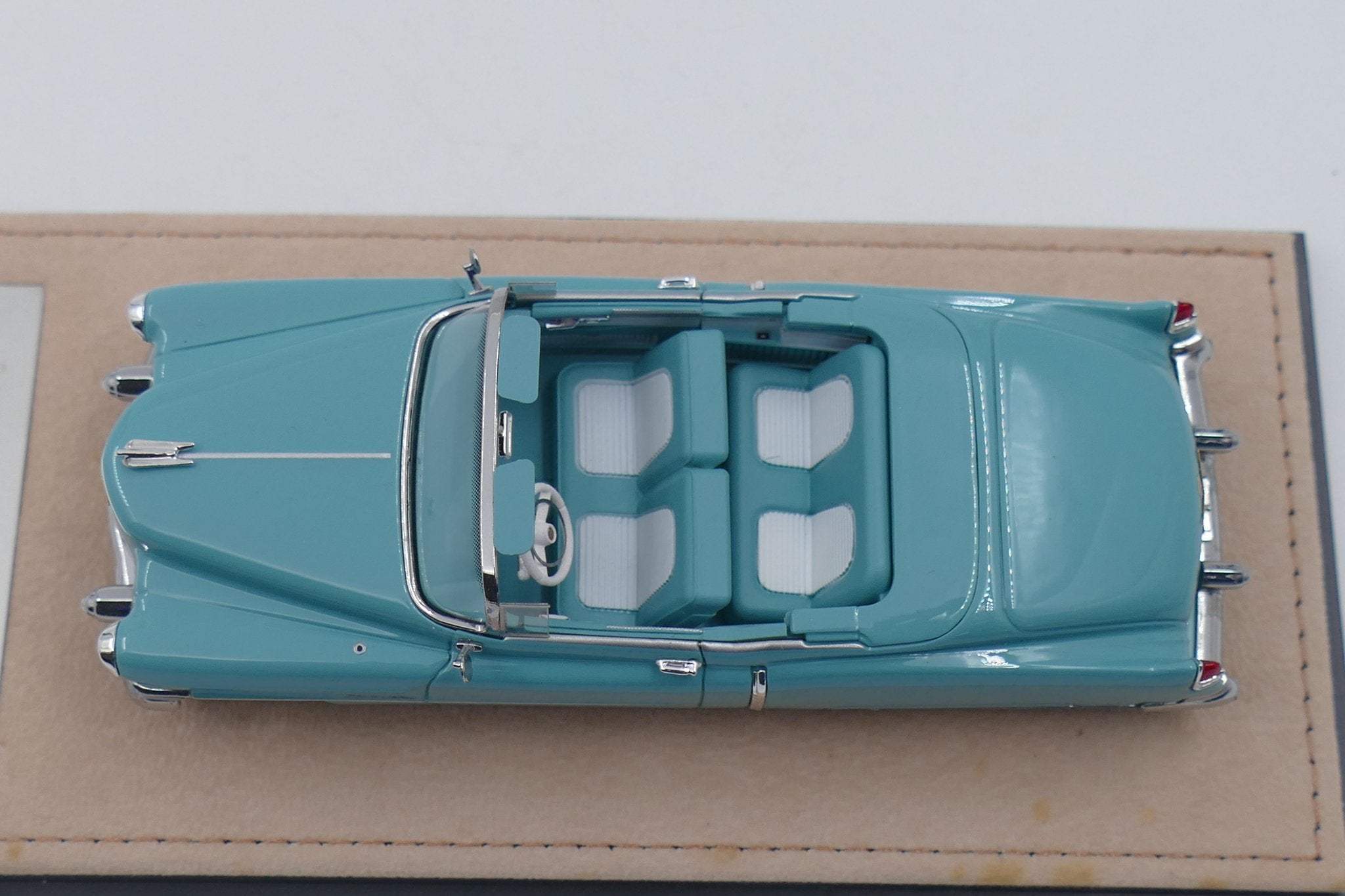 1953 Cadillac Eldorado Convertible Open roof – Pastoral Blue 1:43