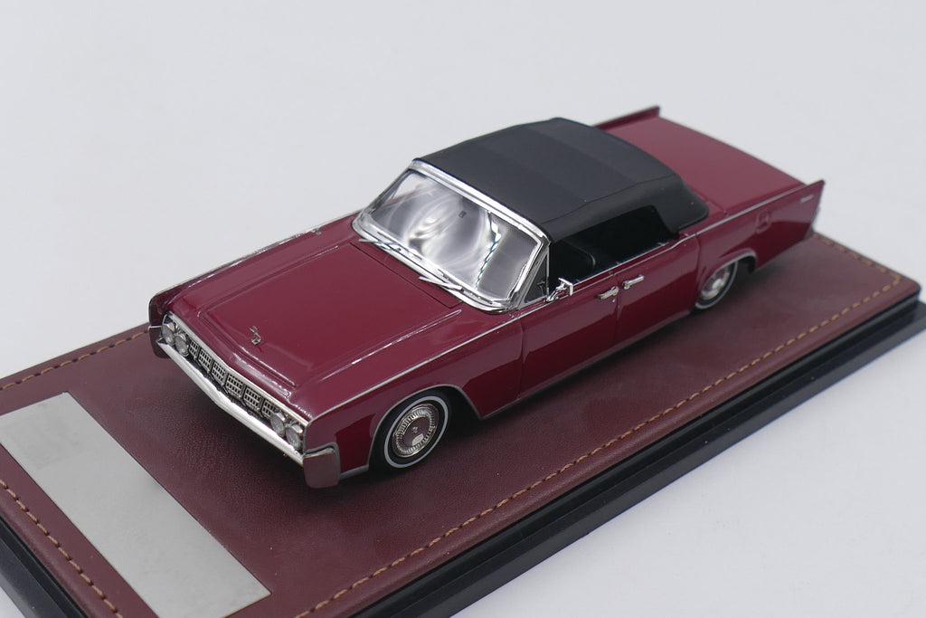 1964 Lincoln Continental Convertible Closed roof – Fiesta Red 1:43