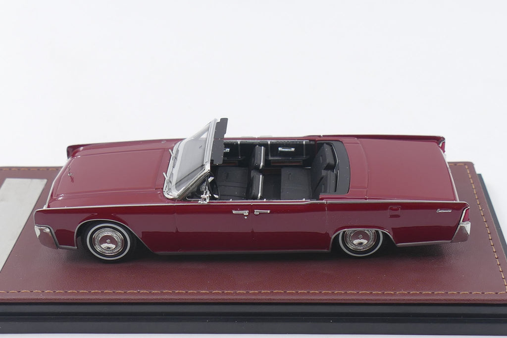 1964 Lincoln Continental Convertible Open roof – Fiesta Red 1:43