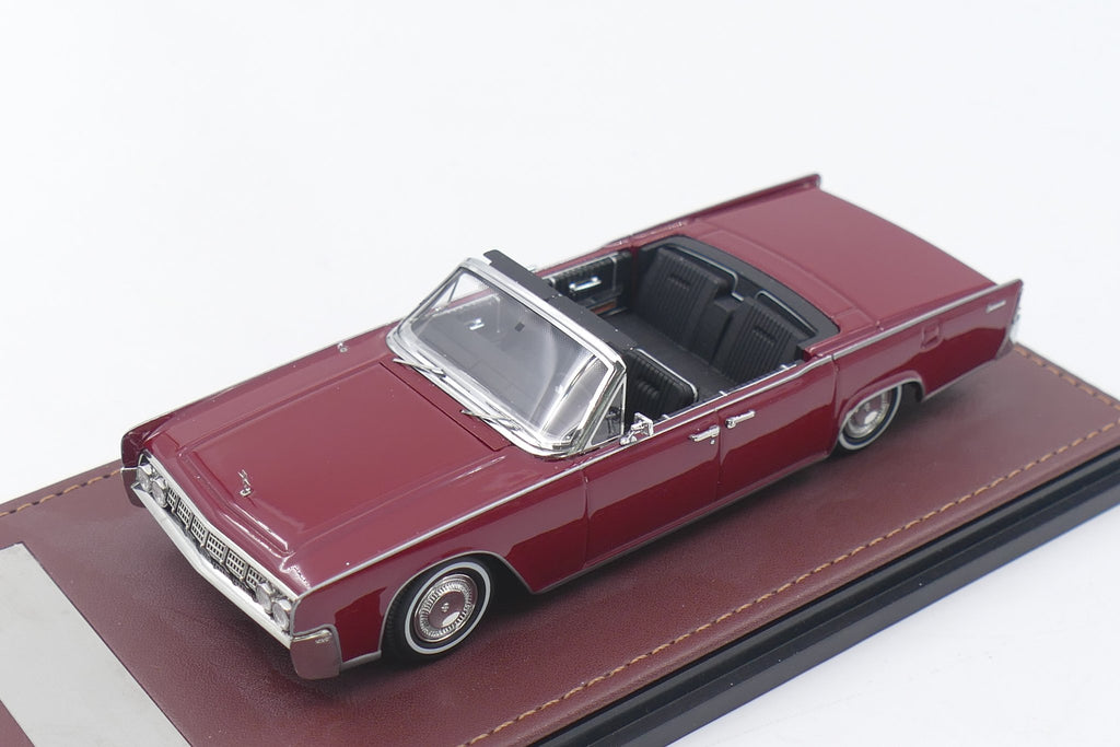 1964 Lincoln Continental Convertible Open roof – Fiesta Red 1:43