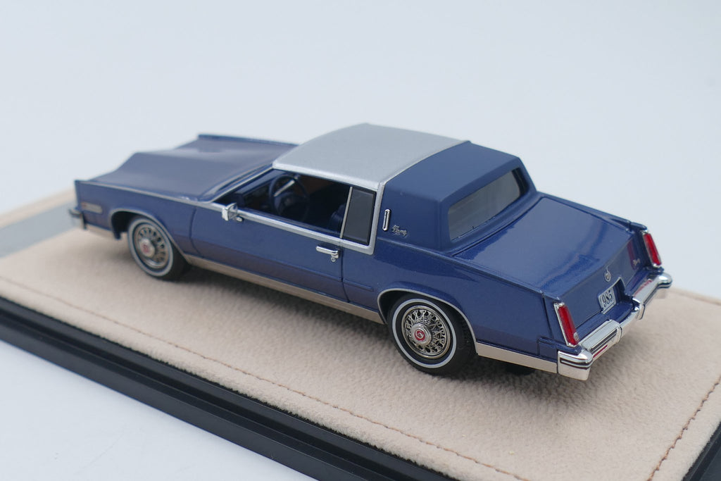 1985 Cadillac Eldorado Biarritz – Medium Blue Metallic 1:43