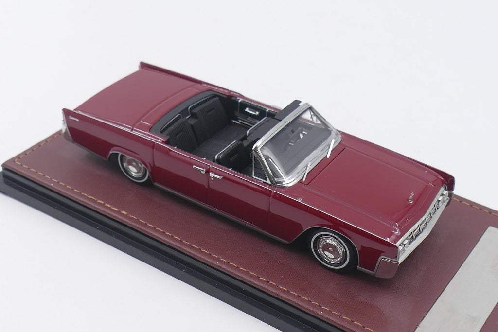1964 Lincoln Continental Convertible Open roof – Fiesta Red 1:43