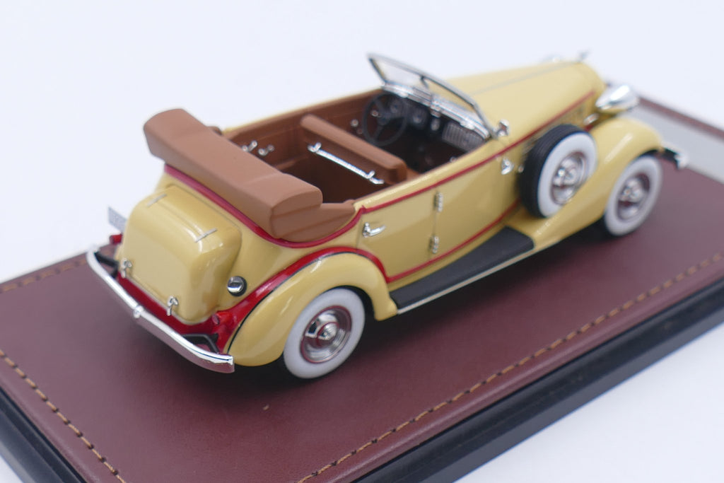 1935 Auburn 851 SuperCharged Phaeton Open Roof – Yellow 1:43