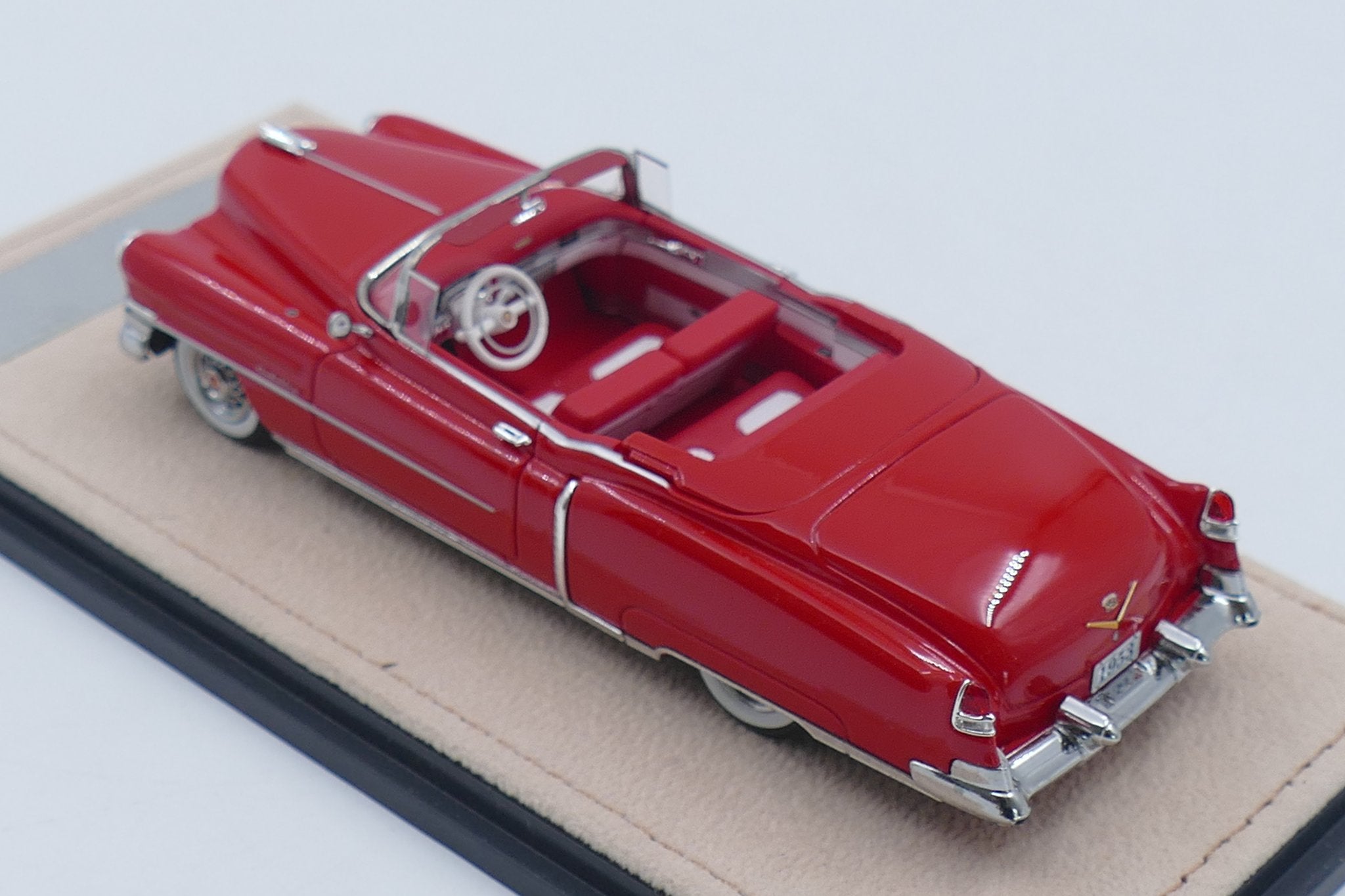 1953 Cadillac Eldorado Convertible Open roof – Aztec Red 1:43