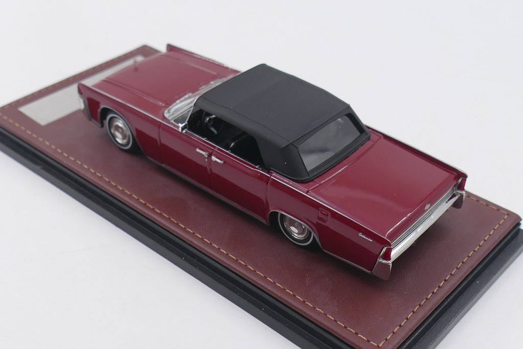 1964 Lincoln Continental Convertible Closed roof – Fiesta Red 1:43