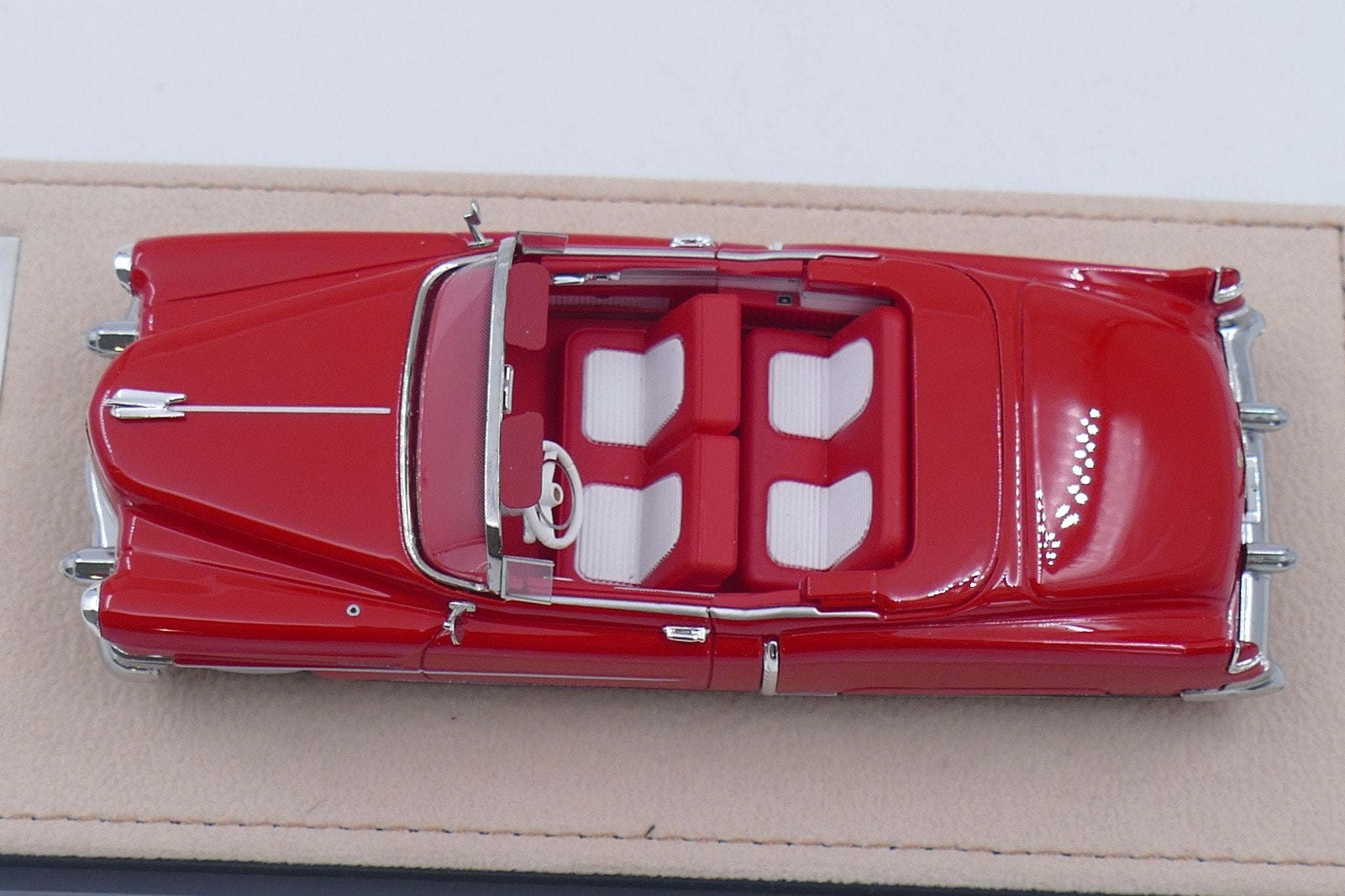 1953 Cadillac Eldorado Convertible Open roof – Aztec Red 1:43