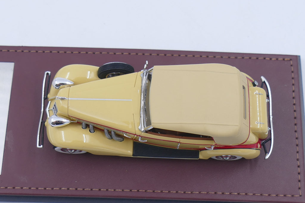 1935 Auburn 851 SuperCharged Phaeton Close Roof – Yellow 1:43