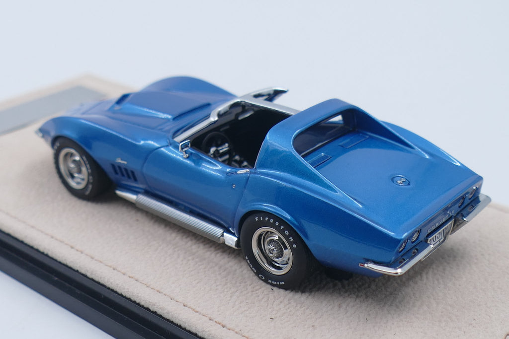 1969 Chevrolet Corvette L88 Coupe T Roof – Lemans Blue Metallic 1:43