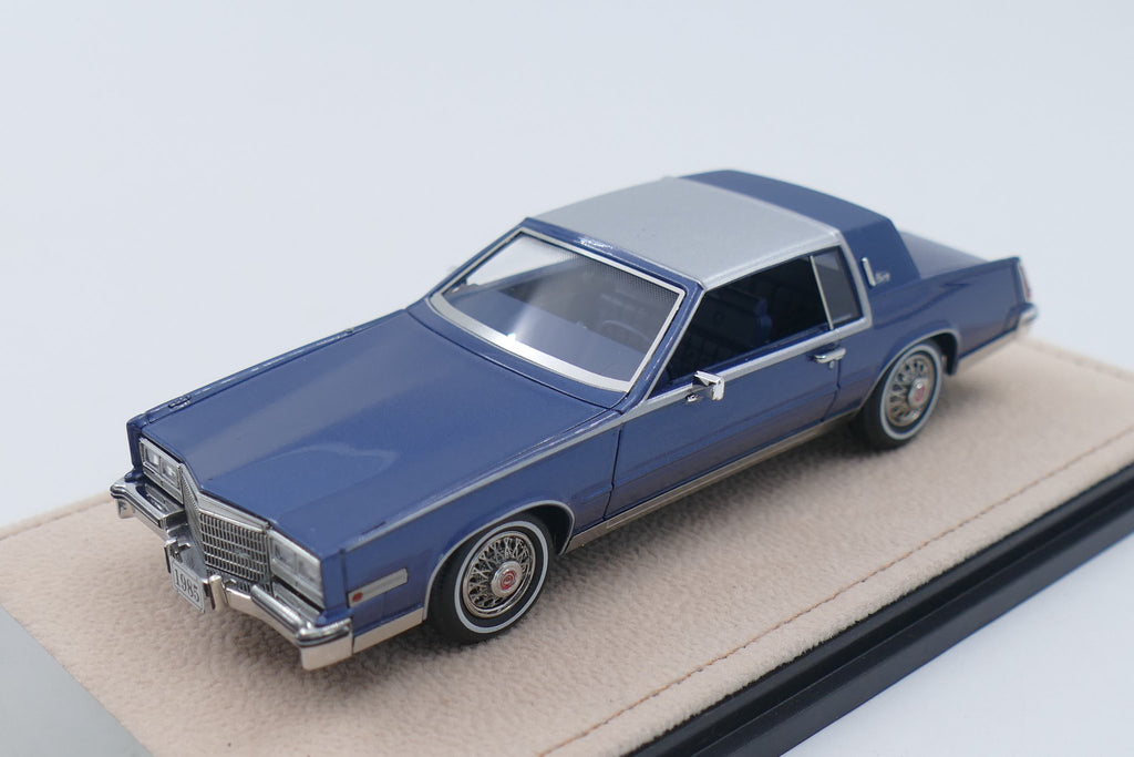 1985 Cadillac Eldorado Biarritz – Medium Blue Metallic 1:43