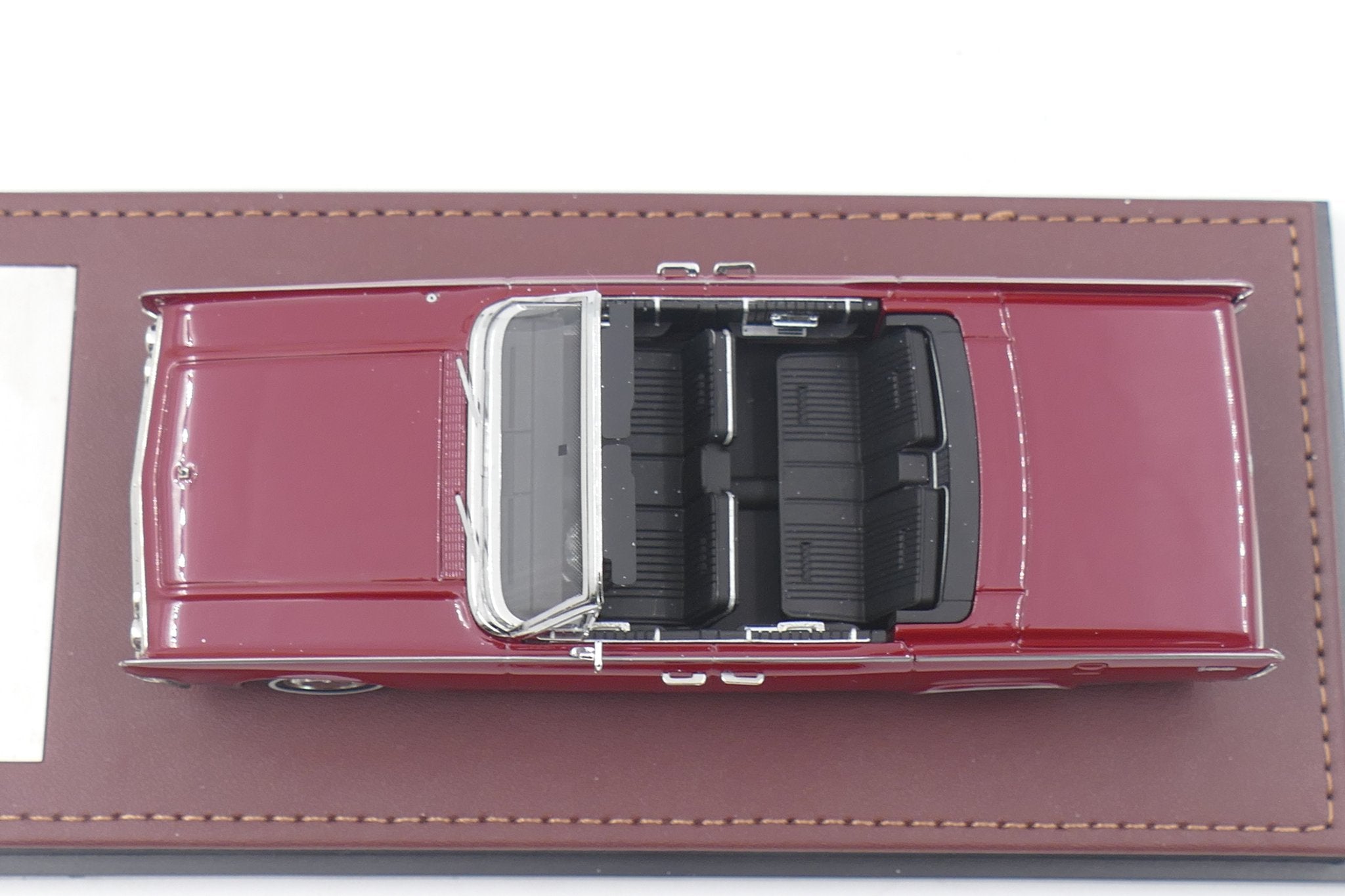 1964 Lincoln Continental Convertible Open roof – Fiesta Red 1:43