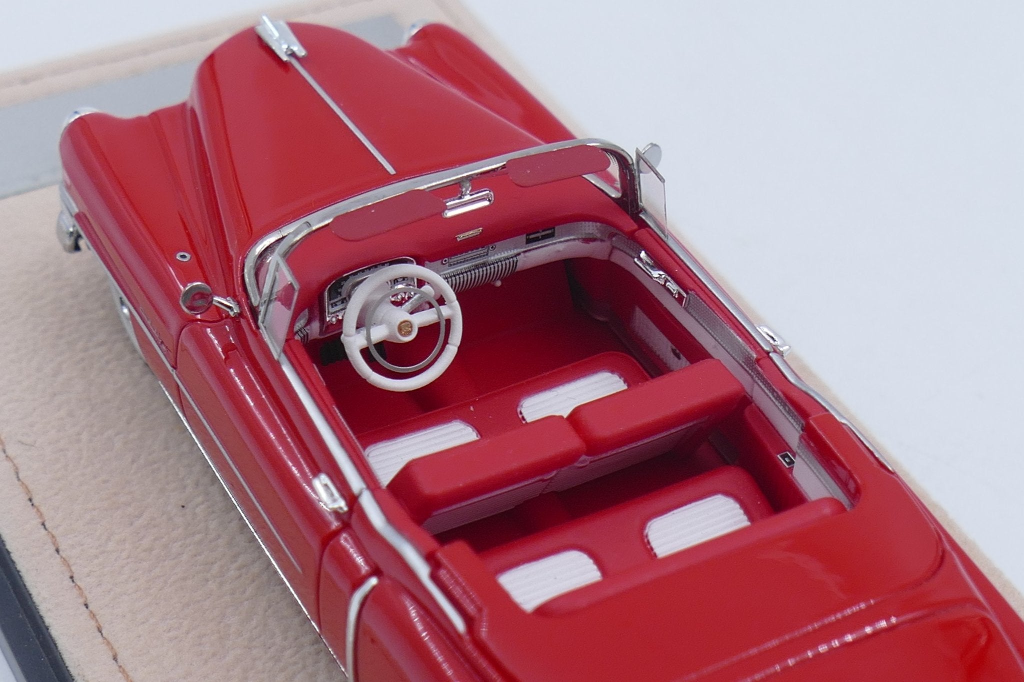 1953 Cadillac Eldorado Convertible Open roof – Aztec Red 1:43