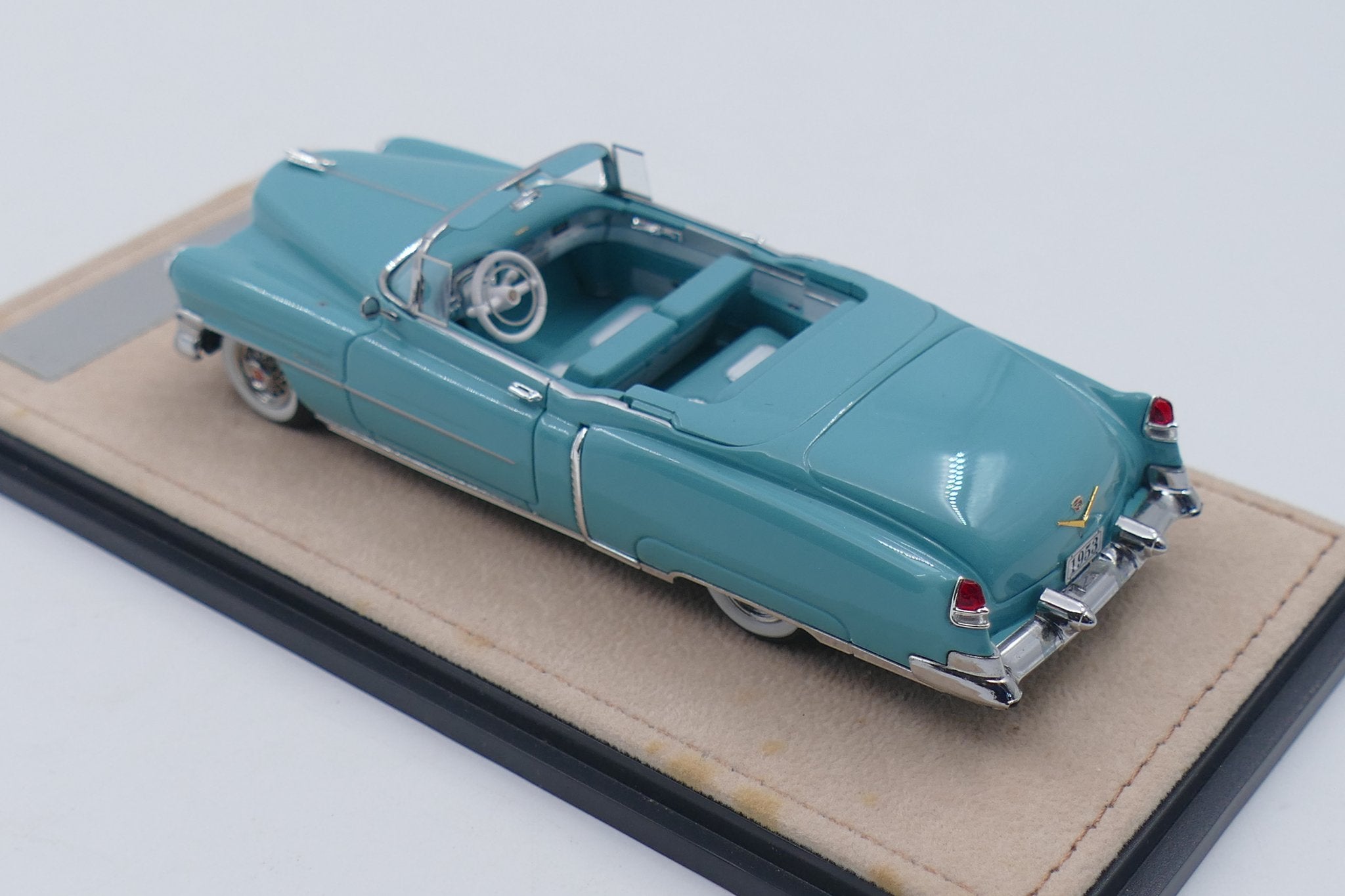 1953 Cadillac Eldorado Convertible Open roof – Pastoral Blue 1:43