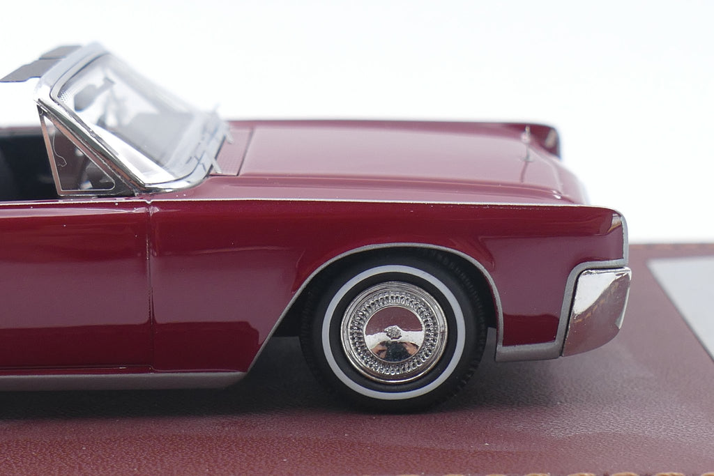 1964 Lincoln Continental Convertible Open roof – Fiesta Red 1:43