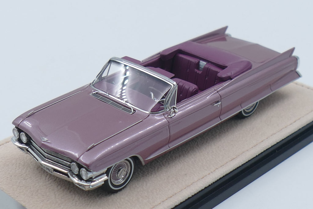 1962 Cadillac 62 Cabriolet open version – Heather poly 1:43