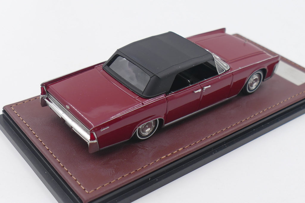 1964 Lincoln Continental Convertible Closed roof – Fiesta Red 1:43