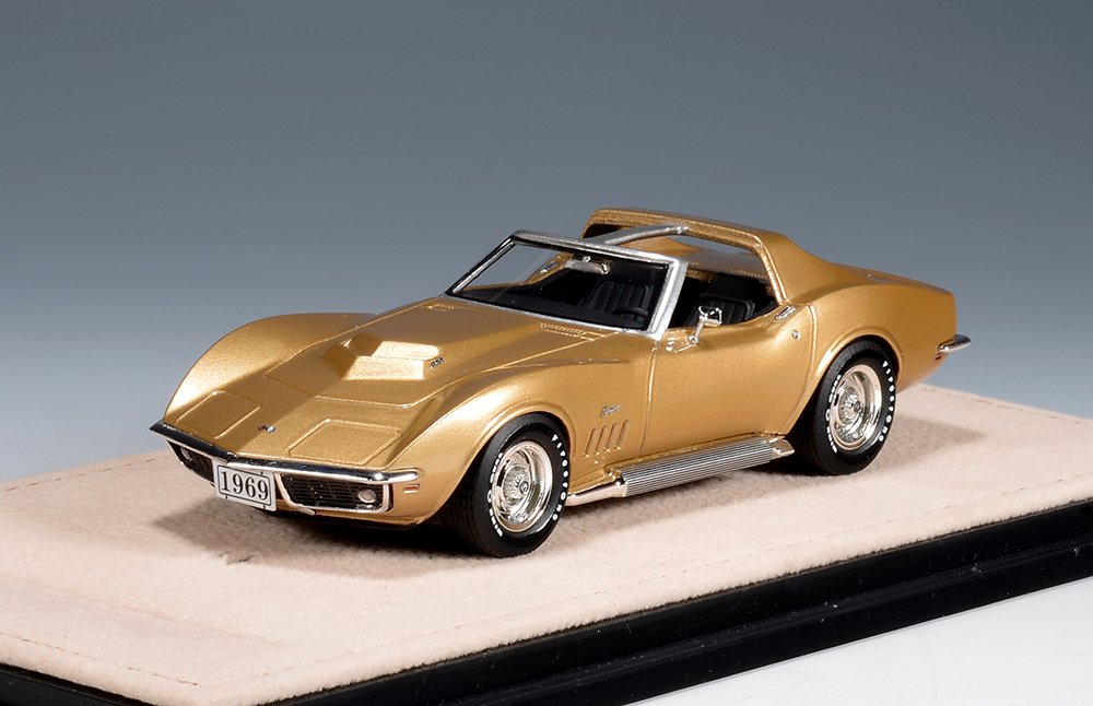 1969 Chevrolet Corvette L88 Coupe T Roof – Riverside Gold Metallic 1:43