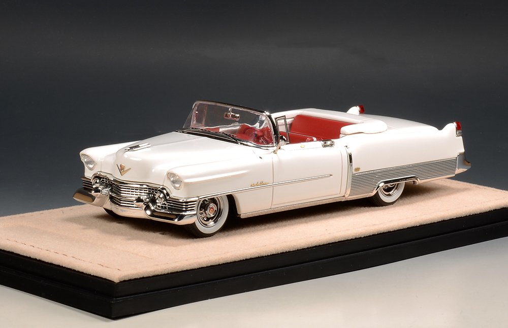 1954 Cadillac Eldorado Convertible Open roof – White 1:43