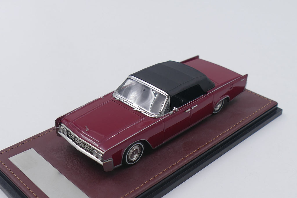 1964 Lincoln Continental Convertible Closed roof – Fiesta Red 1:43