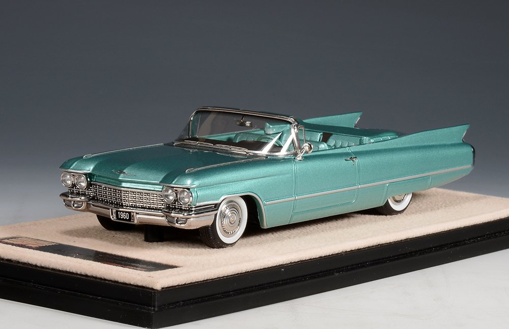 1960 Cadillac 62 Cabriolet Open roof – Inverness Green poly 1:43