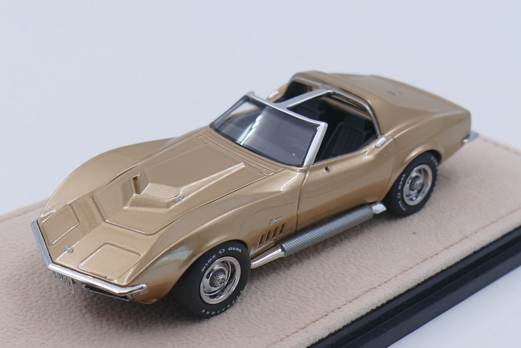 1969 Chevrolet Corvette L88 Coupe T Roof – Riverside Gold Metallic 1:43