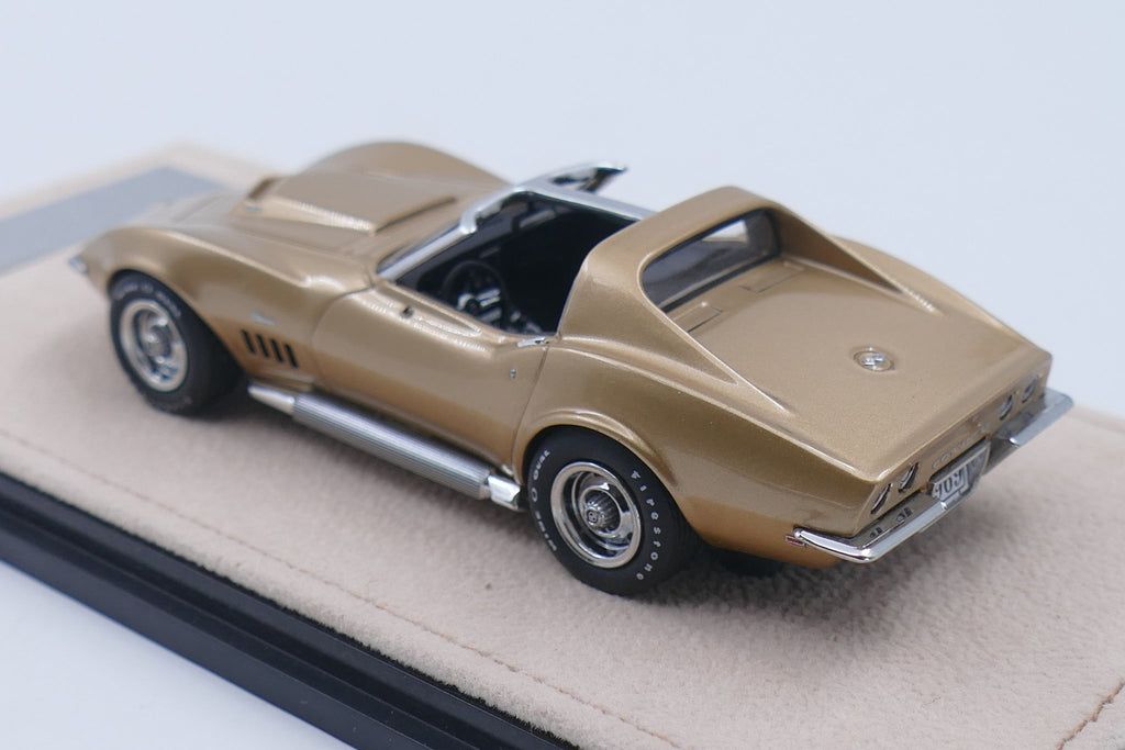 1969 Chevrolet Corvette L88 Coupe T Roof – Riverside Gold Metallic 1:43